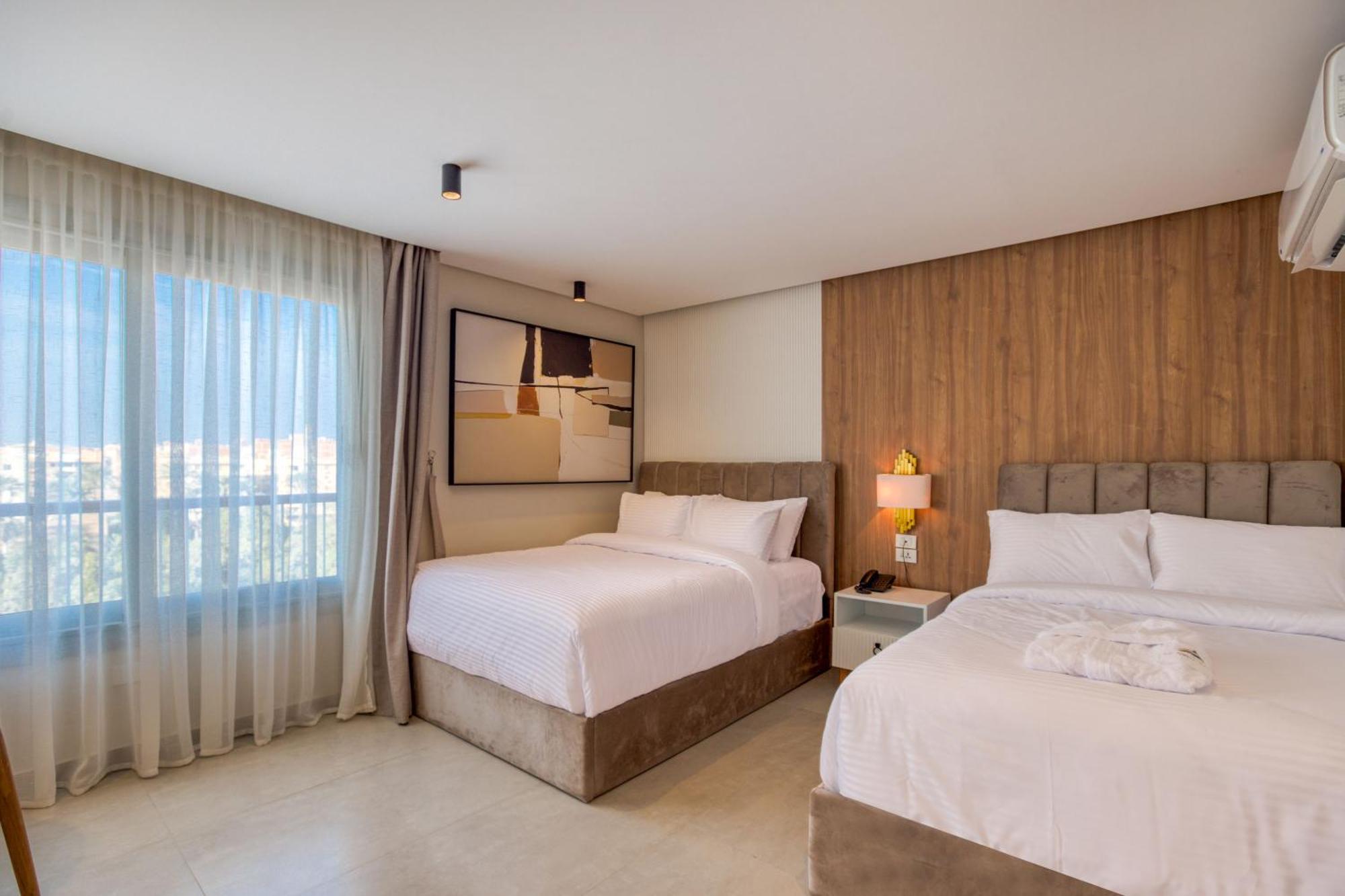 Galaxy Pyramids View Inn Kafrat al Jabal Exterior foto