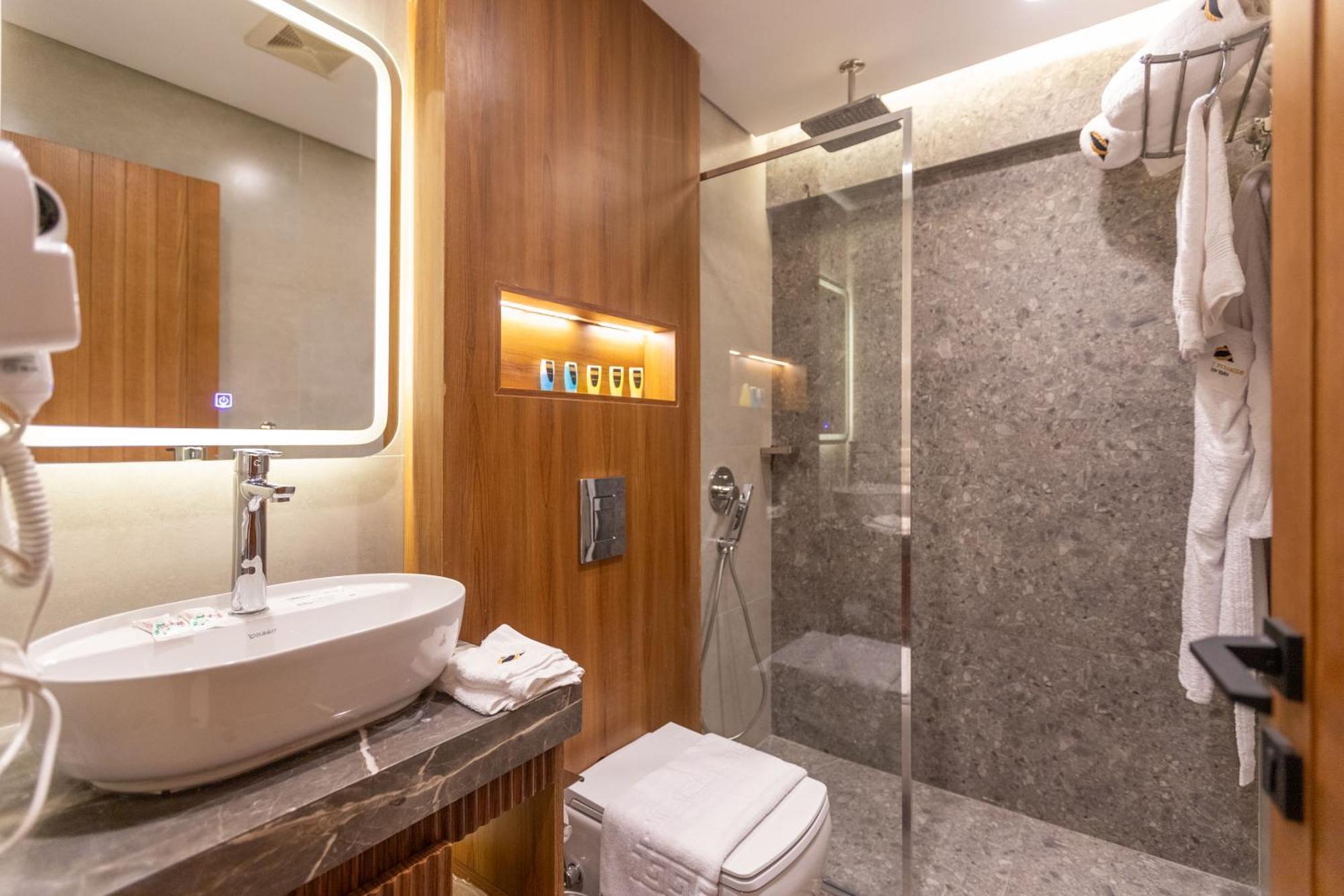 Galaxy Pyramids View Inn Kafrat al Jabal Exterior foto